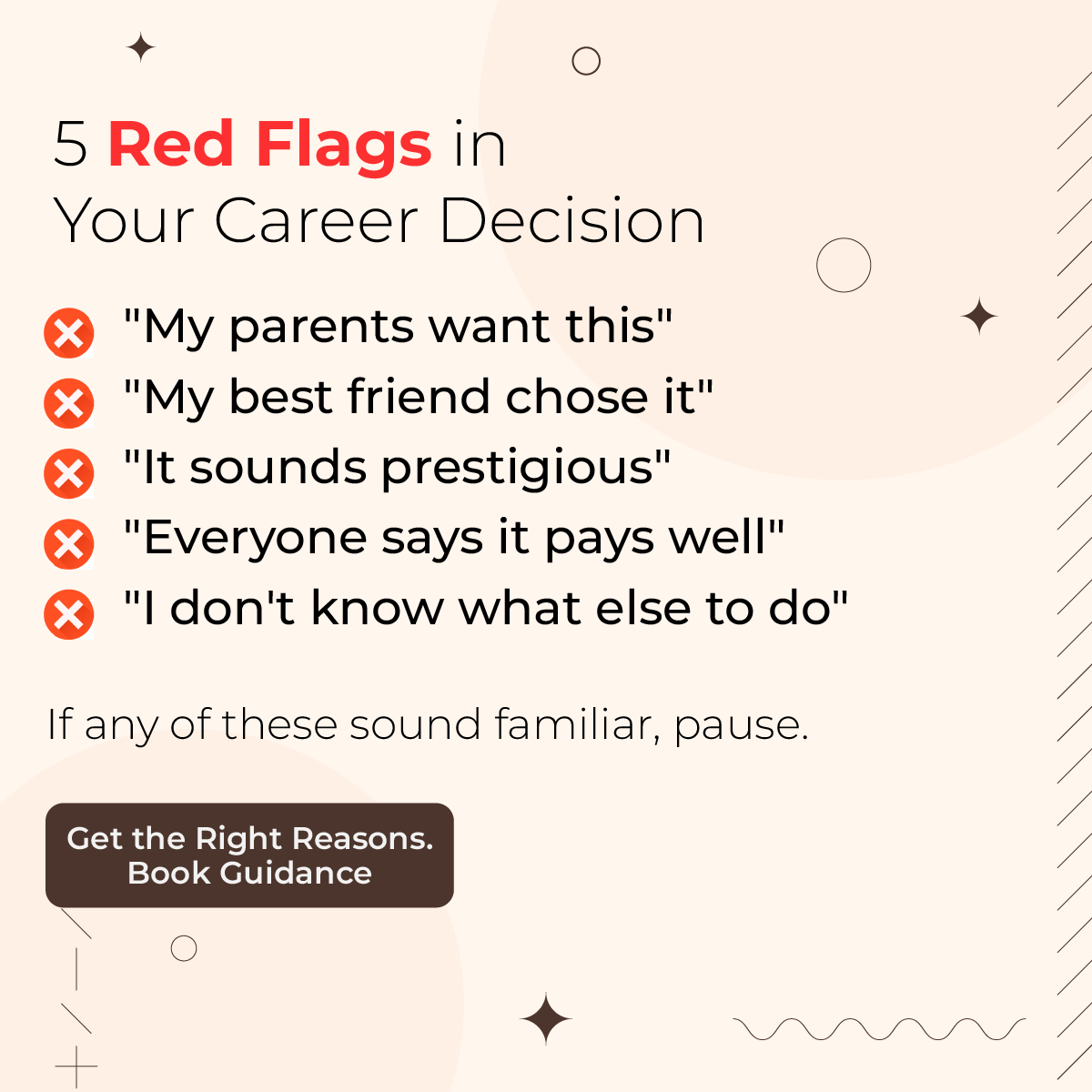 5 signs you re choosing a career for the wrong reasons
